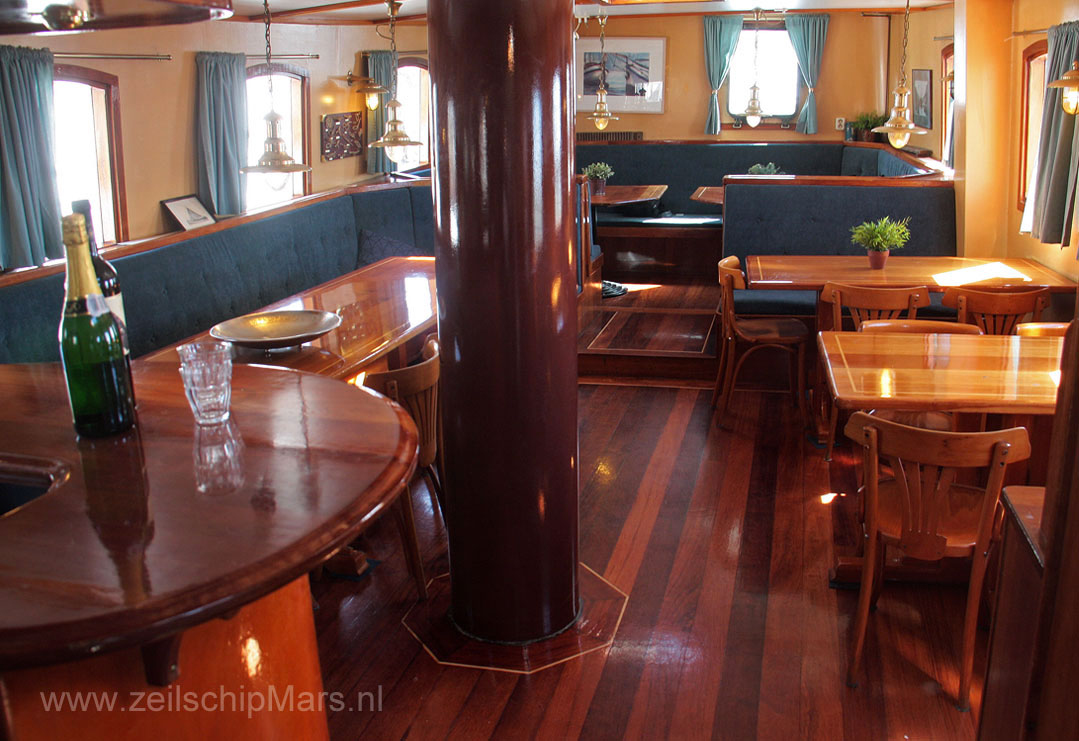 Het zeilschip als trouwlocatie en feestlocatie.